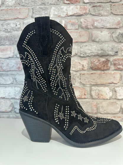 Rhinestone cowboy boots