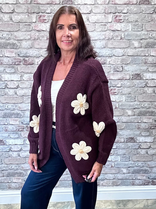 Flower Power Cardigan