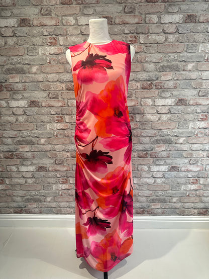 Flower bodycon dress