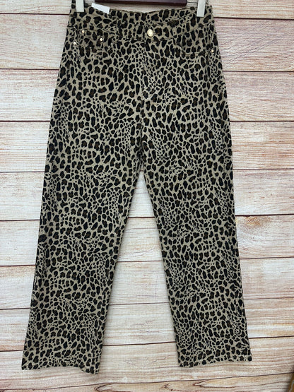 Leopard Wide leg jeans