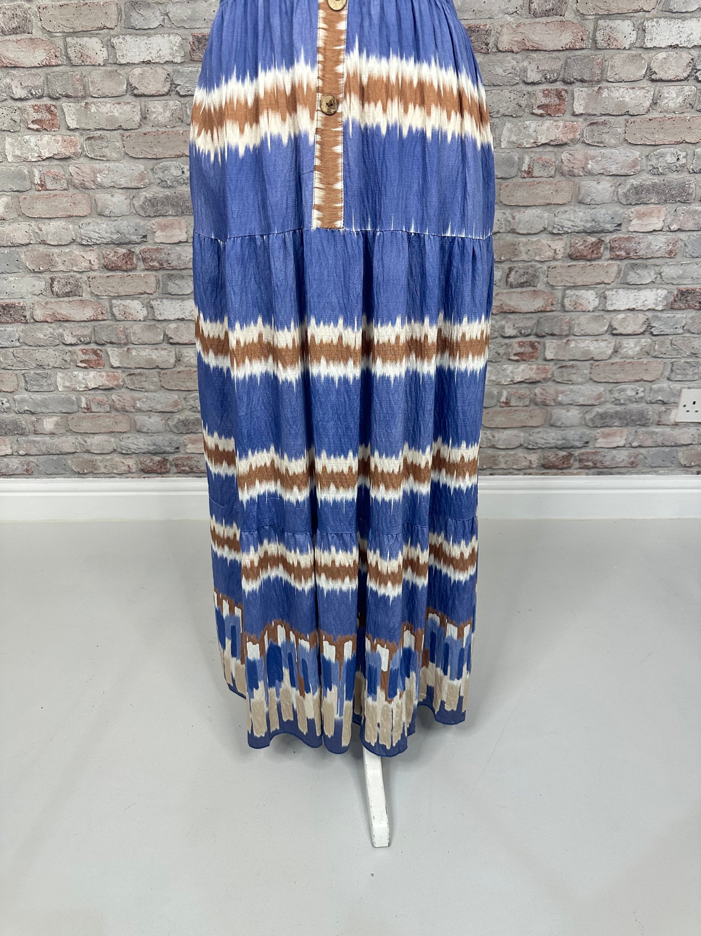 Tie- dye magic maxi dress