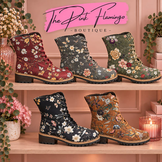 Flower Boots